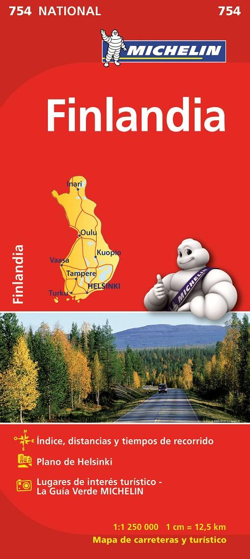 MAPA FINLANDIA 754 | 9782067172906 | VARIOS AUTORES