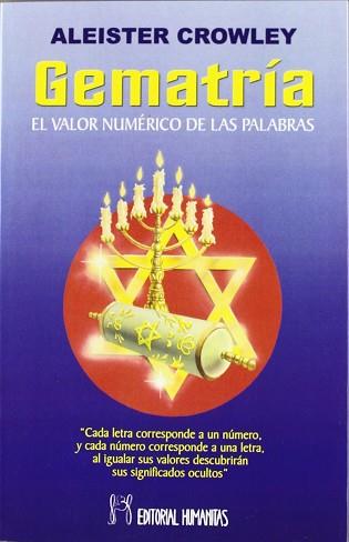 GEMATRÍA | 9788479100193 | CROWLEY, ALEISTER