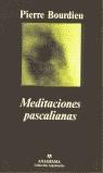 MEDITACIONES PASCALIANAS | 9788433905727 | BOURDIEU, PIERRE
