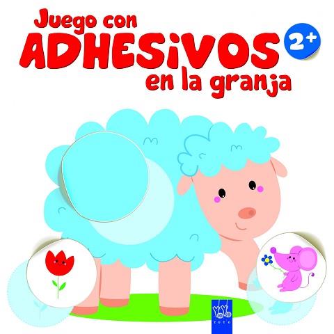 JUEGO CON ADHESIVOS EN LA GRANJA +2. OVEJA | 9788408148715 | YOYO