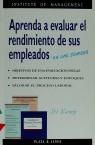 APRENDA A EVALUAR EL RENDIMIENTO DE SUS EMPLEADOS | 9788401401633 | KAMP, D.