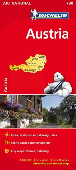 MAPA NATIONAL AUSTRIA | 9782067171787 | VV.AA.