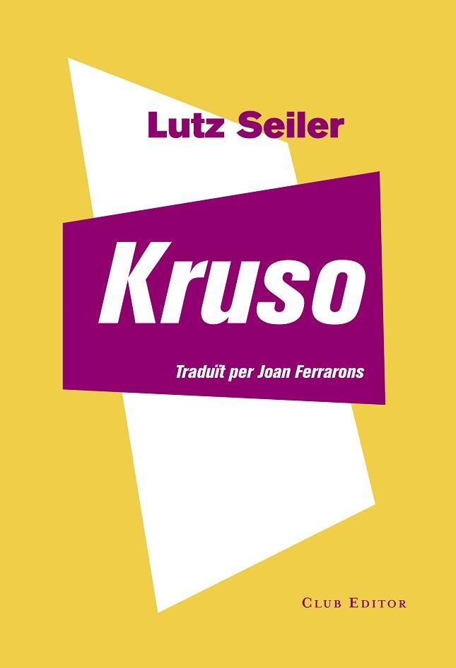 KRUSO (CAT.) | 9788473292122 | SEILER, LUTZ