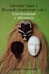 UNIVERSIDAD Y DIFERENCIA | 9788420628523 | GINER, SALVADOR ... [ET AL.]