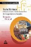 SUBALTERNOS DE CORPORACIONES LOCALES TEMARIO GENERAL | 9788466523479 | MARTOS NAVARRO, FERNANDO