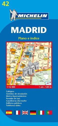 PLANO MADRID 42 | 9782067127685 | MICHELIN