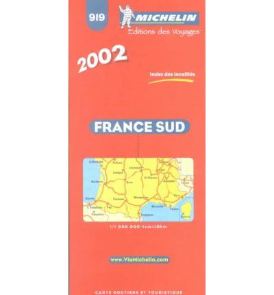 MAPA FRANCIA MITAD SUR 919 (2002) | 9782061000960 | VARIS