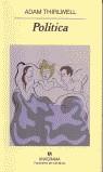 POLITICA | 9788433970381 | ADAM THIRLWELL