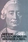 INVESTIGACION SOBRE LOS PRINCIPIOS DE LA MORAL | 9788420606491 | HUME, DAVID