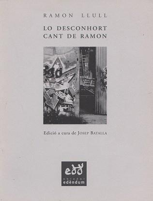 DESCONHORT CANT DE RAMON | 9788460906315 | RAMON LLULL