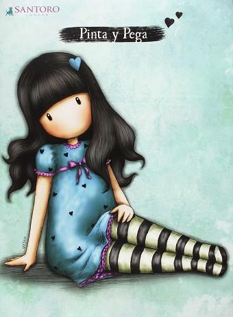 PINTA Y PEGA  GORJUSS Nº.2 AZUL | 9788427870222 | VV.AA.