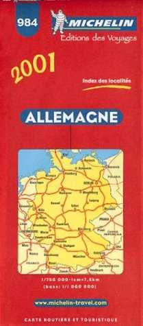 MAPA ALEMANIA 984 (2001) | 9782060001647 | VARIS
