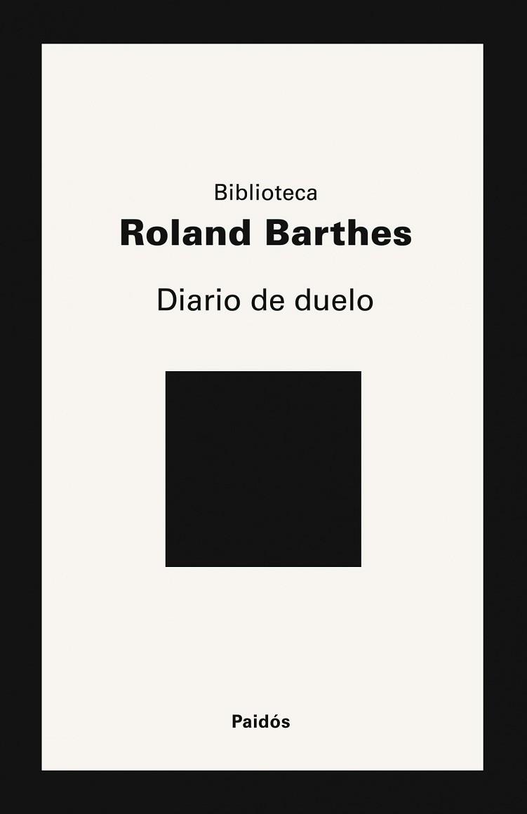 DIARIO DE DUELO | 9788449323218 | BARTHES, ROLAND