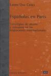 ESPAÑOLAS EN PARIS | 9788472902350 | OSO CASAS, LAURA