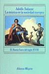 MUSICA EN LA SOCIEDAD EUROPEA, LA. (TOMO 2) | 9788420685137 | SALAZAR, ADOLFO