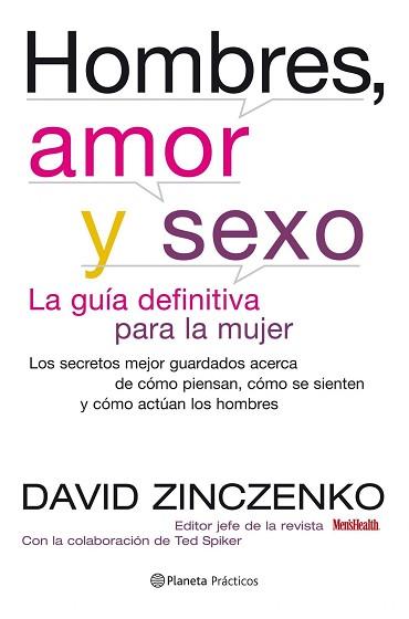 HOMBRES AMOR Y SEXO ( GUIA DEFINITIVA PARA LA MUJER ) | 9788408077091 | ZINCZENKO, DAVID