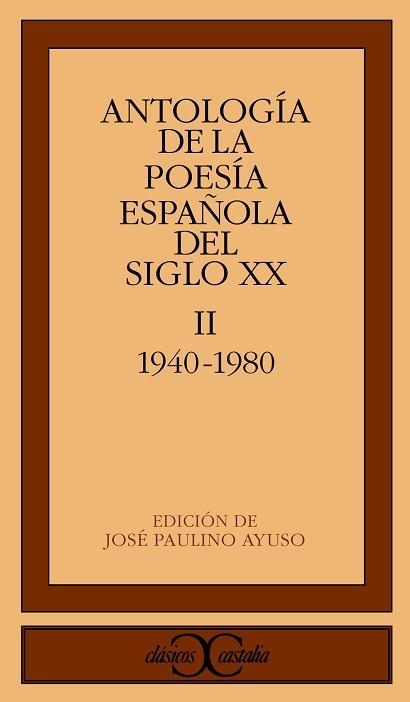 ANTOLOGIA DE LA POESIA ESPAÑOLA DEL SIGLO XX VOL. 2 | 9788470397394 | VARIS