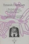 ANTOLOGIA POETICA (FERNANDO CHARRY LARA) | 9788492183142 | CHARRY LARA, FERNANDO