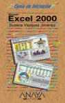 EXCEL 2000 GUIA DE INICIACION | 9788441508972 | VAZQUEZ JIMENEZ, SUSANA