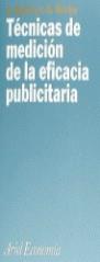 TECNICAS DE MEDICION DE LA EFICACIA PUBLICITARIA | 9788434421448 | BEERLI, A.