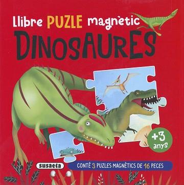 LLIBRE PUZLE MAGNÈTIC DINOSAURES | 9788467799200 | EDICIONES, SUSAETA