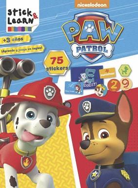 STICK & LEARN PAW PATROL | 9788490946282 | VV.AA.