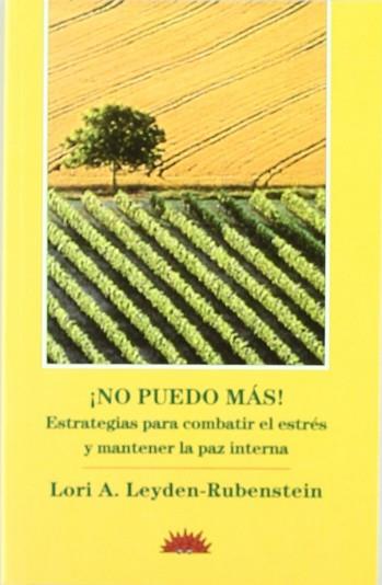 NO PUEDO MAS | 9788487598562 | LEYDEN-RUBENSTEIN, LORI A.