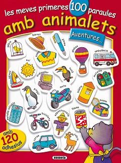 MEVES PRIMERES 100 PARAULES AMB ANIMALETS (ADHESIUS) | 9788430538614 | VARIS