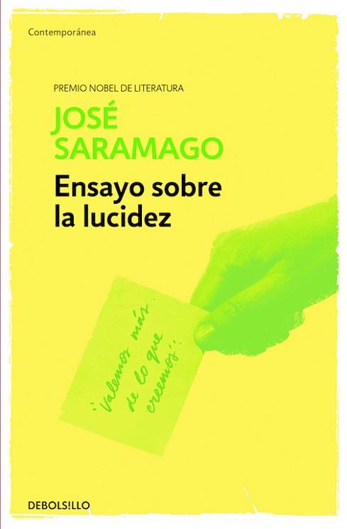 ENSAYO SOBRE LA LUCIDEZ | 9788490628768 | SARAMAGO, JOSE