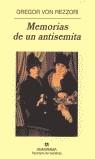 MEMORIAS DE UN ANTISEMITA | 9788433931214 | REZZORI, GREGOR VON