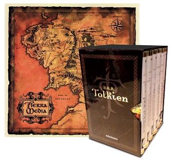 ESTUCHE TOLKIEN 6 VOLS. + MAPA DE LA TIERRA MEDIA | 9788445077641 | J. R. R. TOLKIEN