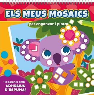 MEUS MOSAICS PER ENGANXAR I PINTAR. ANIMALS SALVATGES | 9788410515246 | VV.AA.3