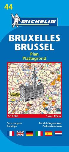 PLANO BRUSELAS 44 | 9782067117129 | MICHELIN