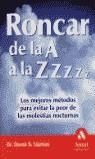 RONCAR DE LA A LA ZZZZZ | 9788497350402 | LIPMAN, DEREK S.