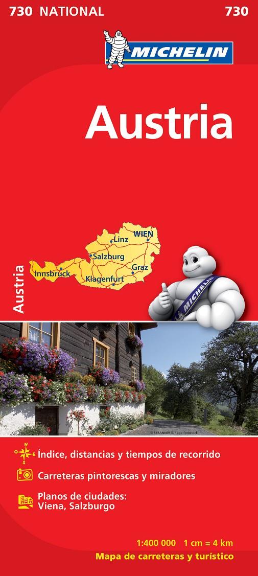 MAPA AUSTRIA 730 | 9782067171756 | VARIOS AUTORES