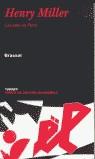HENRY MILLER LOS AÑOS EN PARIS | 9788475065557 | BRASSAI