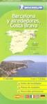 MAPA BARCELONA ALREDEDORES COSTA BRAVA ZOOM 147 | 9782067140660 | AA.VV.