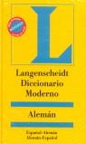 DICCIONARIO ESPAÑOL-ALEMAN Y VIC. LANGENSCHEIDT | 9783468960512 | VARIS