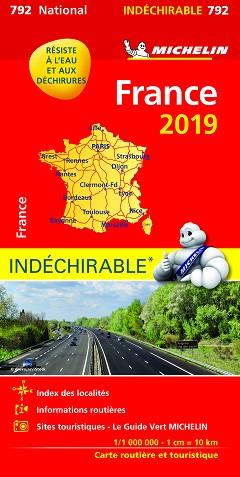 MAPA NATIONAL FRANCIA "ALTA RESISTENCIA" | 9782067236936 | VV.AA.