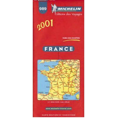 MAPA FRANCIA 989 (2001) | 9782060001685 | VARIS