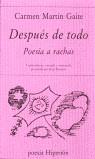 DESPUES DE TODO | 9788475173931 | MARTIN GAITE, CARMEN