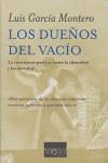 DUEÑOS DEL VACIO LOS ( CONCIENCIA POETICA ENTRE ... ) | 9788483103500 | GARCIA MONTERO, LUIS