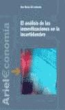 ANALISIS DE LAS INMOVILIZACIONES EN LA INCERTIDUMBRE | 9788434445048 | GIL LAFUENTE, ANNA MARIA