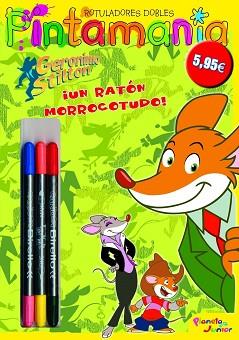 GERONIMO STILTON: UN RATON MORROCOTUDO + ROTULADORES | 9788408100898 | GERONIMO STILTON
