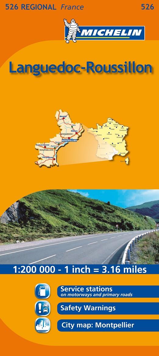 MAPA LANGUEDOC ROUSSILLON 526 | 9782067135345 | VARIOS AUTORES