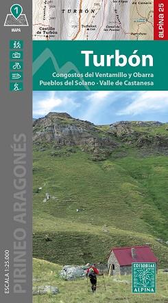 MAPA TURBÓN- ALTO VALLE DE ISÁBENA | 9788470111815 | AA.VV.