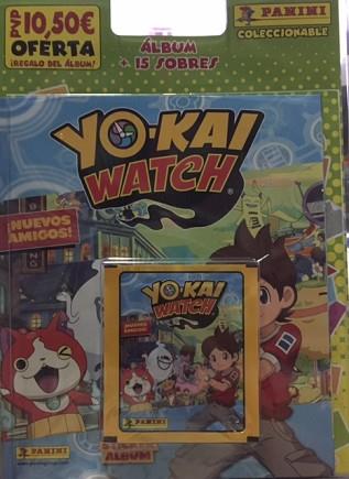 BLISTER STICKER ALBUM + 15 SOBRES  YOKAI WATCH 2 | 9788427870611 | PANINI