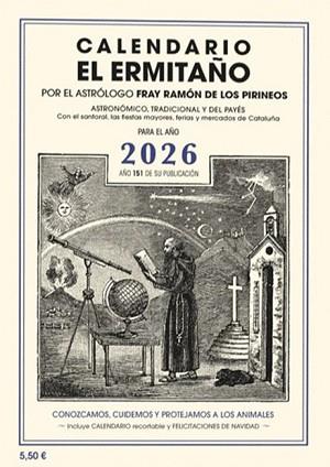 CALENDARIO EL ERMITAÑO 2026 | 9788412798593 | AA.VV.