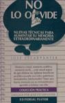 NO LO OLVIDE | 9788435907378 | ESCARPENTER