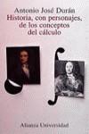 HISTORIA CON PERSONAJES DE LOS CONCEPTOS DEL CALCU | 9788420628615 | DURAN , ANTONIO JOSE